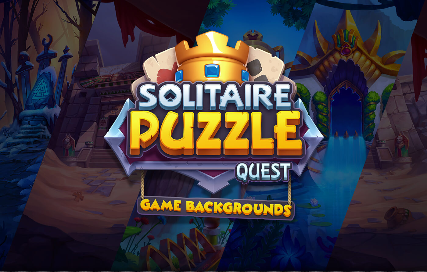 Solitaire Puzzle game backgrounds