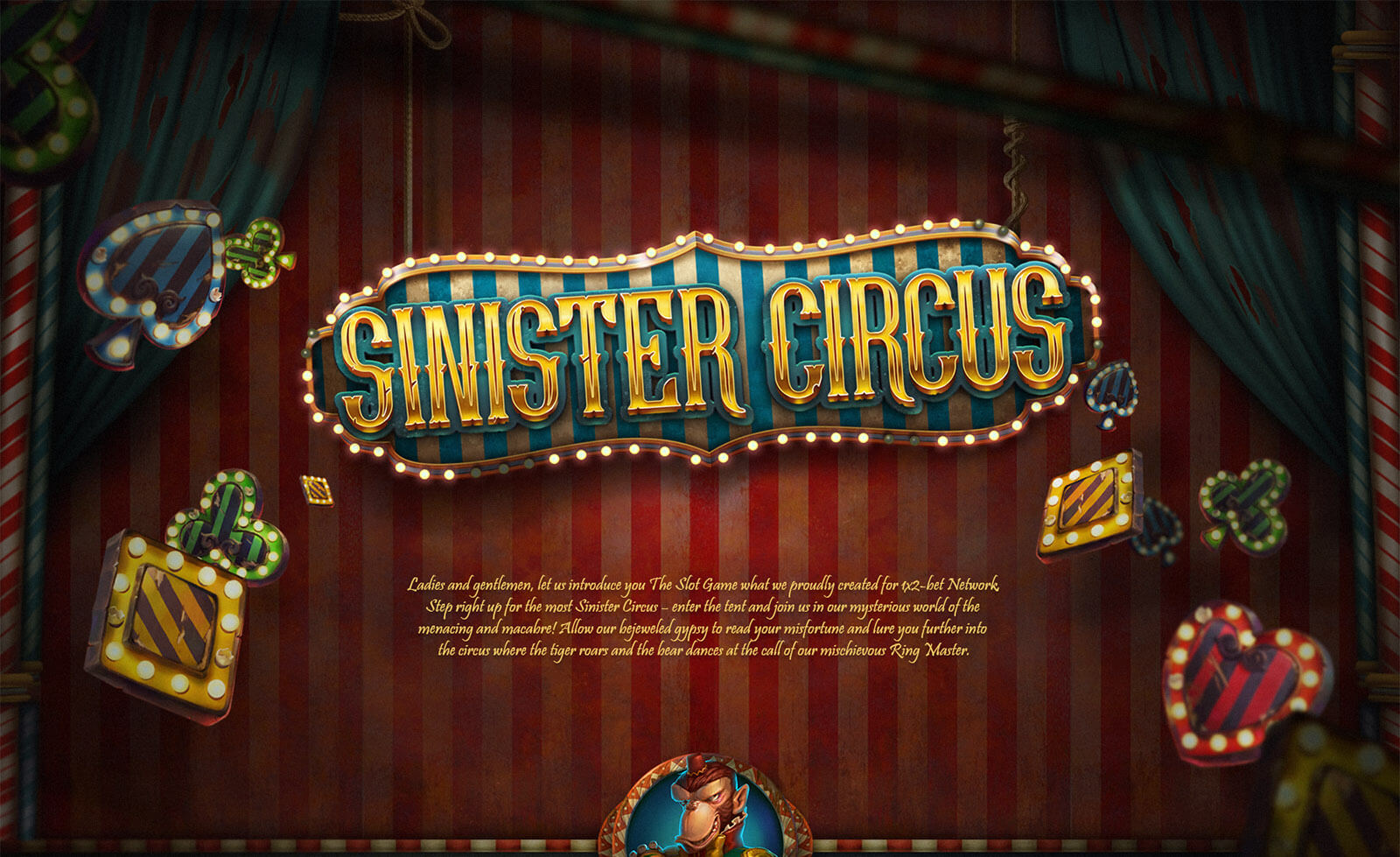 Sinister Circus slot project