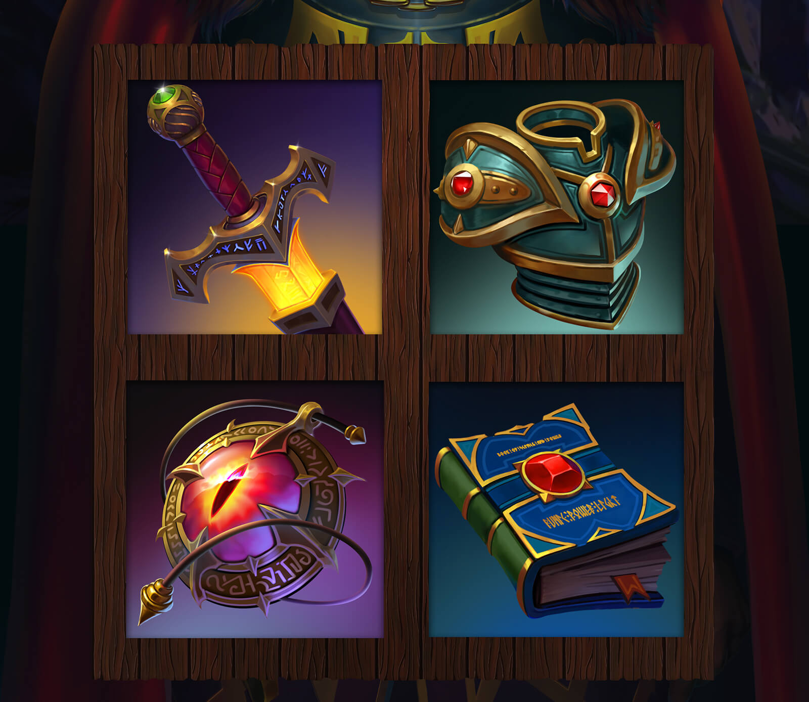 Dragons Treasure slot machine symbols