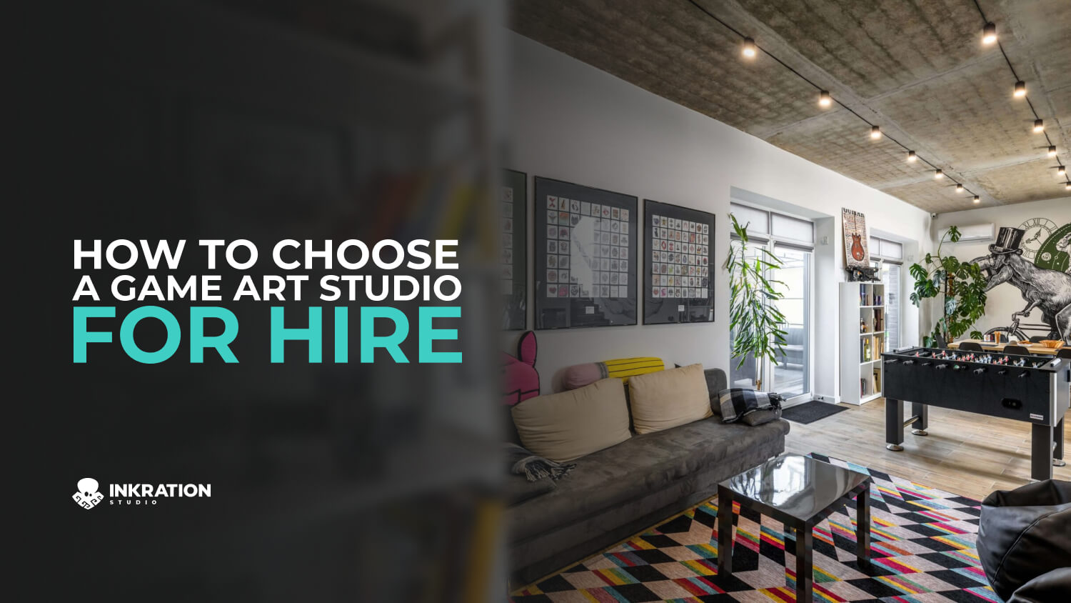 game art studio for hire