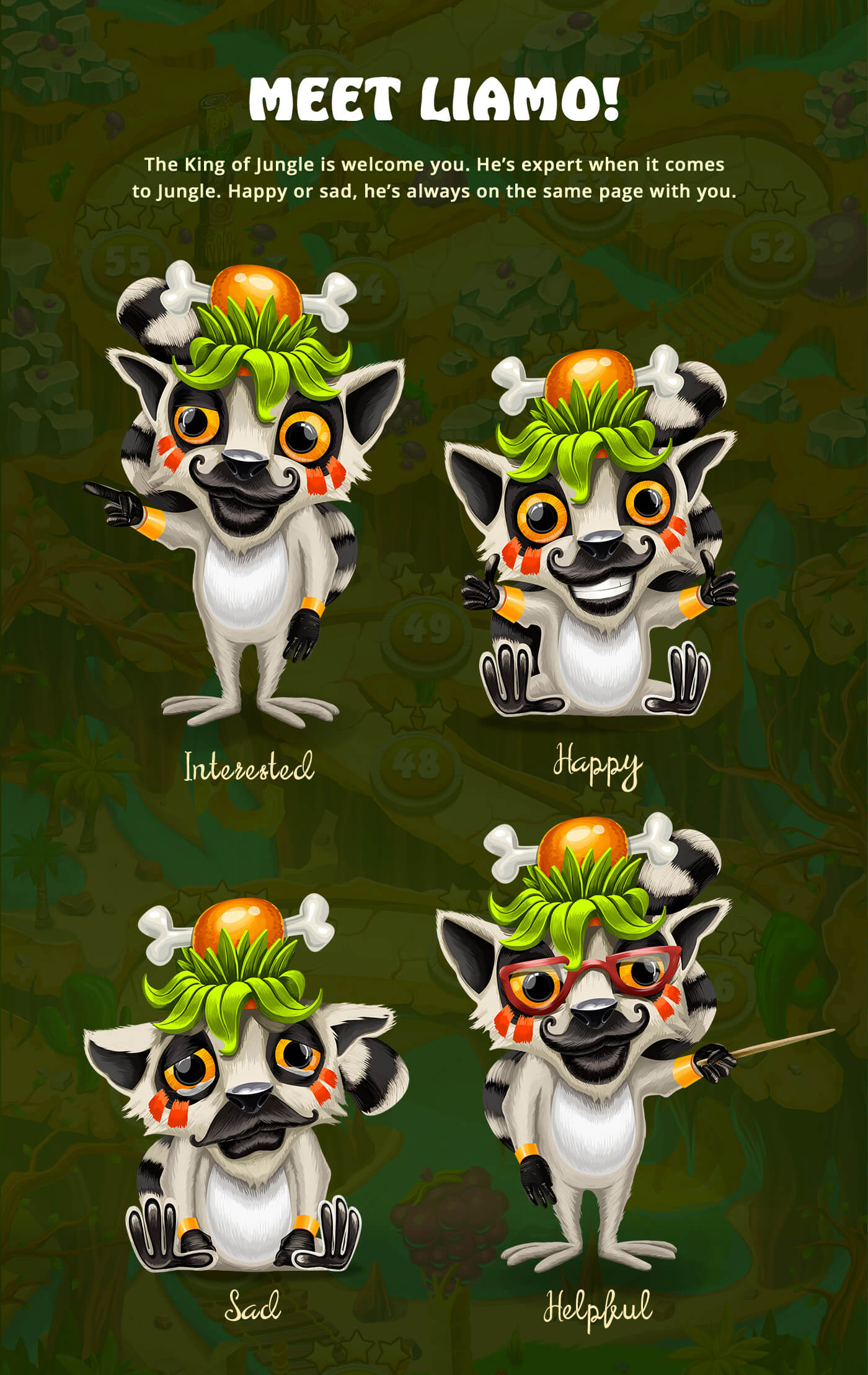 Jungle Jam character