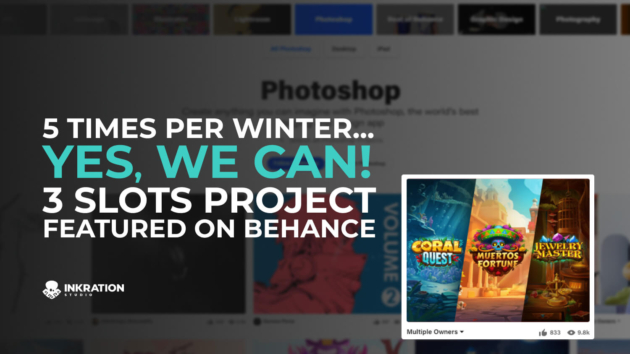 Inkration is ranking high on Behance for the fifth time in a row