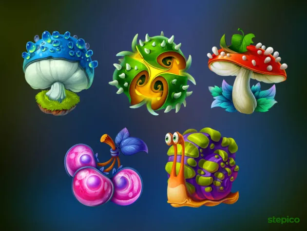Video slot game elements