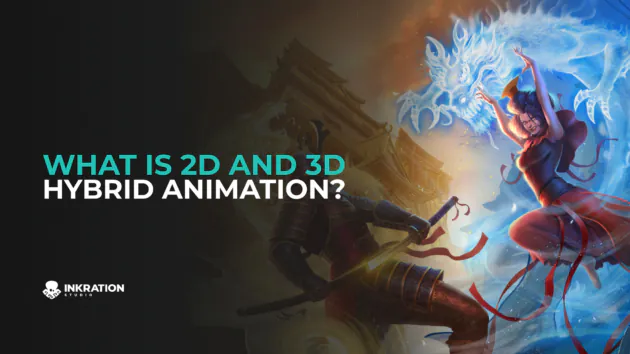 What is 2D and 3D Hybrid Animation? Techniques, Examples